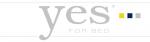 Yes for bed logo i sort på hvit bunn