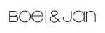 Logoen til Boel & Jan i sorte bokstaver